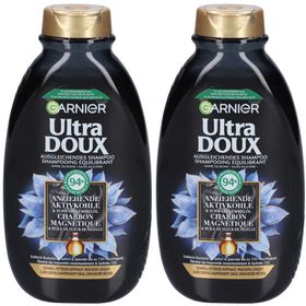 ULTRA DOUX Shampoo Charcoal Fl 300 ml x2
