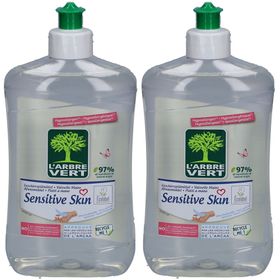 L'ARBRE VERT Liquide vaisselle Peaux sensibles