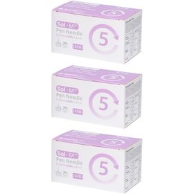 Sol-M Aiguilles stylo 0.23mm x 5mm (32G)