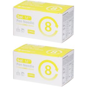 Sol-M Aiguilles stylo 0.3mm x 8mm (30G)