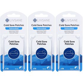 LIVSANE Lippenherpes-Pflaster 16 Stk x3