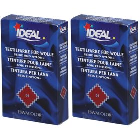 Ideal Teinture pour Laine, Soie et Nylon - 01 Rouge