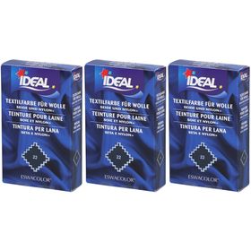 IDEAL® Teinture pour textiles Laine Color No22 gris souris