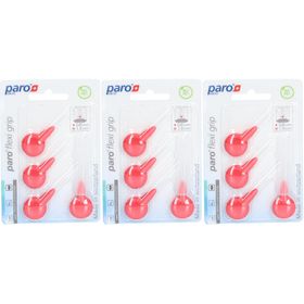 paro® Flexi Grip Brossettes interdentaires 1.9 mm Rouge