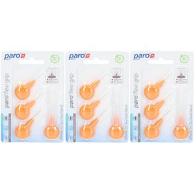 paro® Flexi Grip Brossettes Interdentaires 1.9-5mm Orange