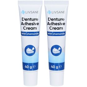 LIVSANE Haftcreme Tb 40 g x2
