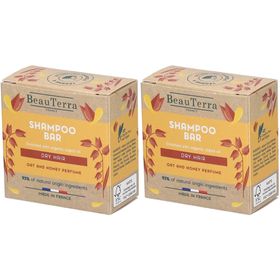 BeauTerra Shampoing Solide - Cheveux Secs et Abîmés