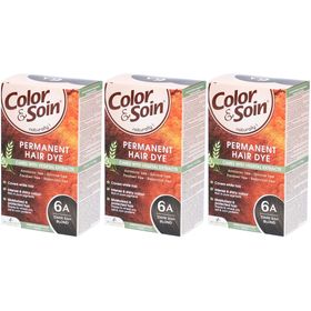 Color & Soin® Permanente haarkleuring 6A Donker Asblond