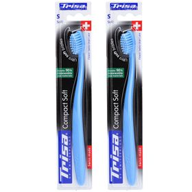 Trisa Brosse à Dents Compacte Extra Souple