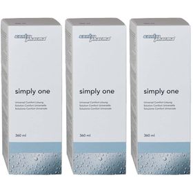 Contopharma® simply one – Alles-in-één oplossing voor zachte contactlenzen