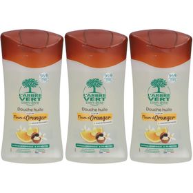 L'ARBRE VERT Ecologische doucheolie met sinaasappelbloesemgeur