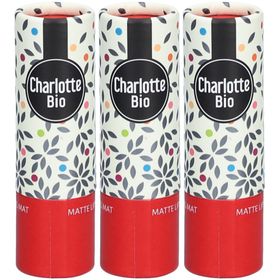 CHARLOTTE BIO Matte lippenstift - Rouge Passion