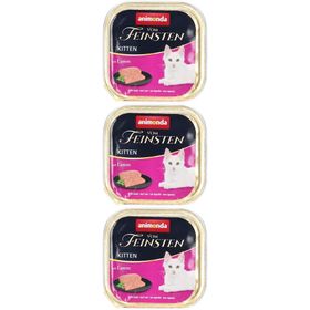 ANIMONDA Vom Feinsten Nourriture humide pour chatons à base d'agneau