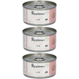 Applaws Filet de Thon et Saumon Chat Adulte - En Gelée Naturelle