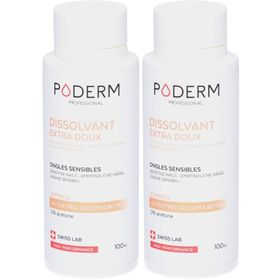 Poderm Extra milde nagellakremover voor gevoelige nagels