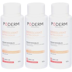 Poderm Extra Gentle Nagellak Verwijderaar voor Gevoelige Nagels