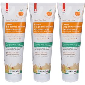 BIOnaturis Crème à la Pomme de Terre Mains Pieds Corps