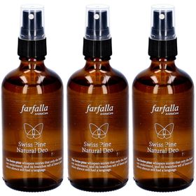 Farfalla Déodorant naturel au pin suisse