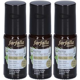 Farfalla AromaCare Roll-on Tête Claire à la Menthe Bio