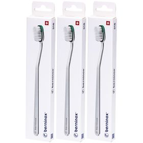 Berninox Brosse à dents 316 Vert Atlantique Medium