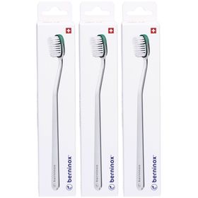 Berninox Brosse à dents 316 Vert Atlantique Super Soft