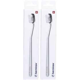 Berninox Brosse à dents 316 Noir profond Super Soft