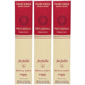 Farfalla Patchouli Dream of Asia | Faircense bâtonnets d'encens bio