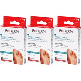 Poderm Gel-nageldopjes met tea tree voor beschadigde nagels, schimmelinfecties/letsel - Maat L