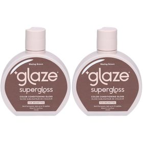 Glaze Supergloss Blazing Brown Soin Gloss Colorant Brun Intense
