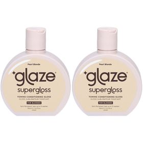 Glaze Supergloss Pearl Blonde Soin Gloss Tonifiant Cheveux Blonds
