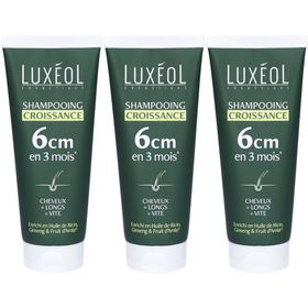 LUXÉOL Shampoo voor haargroei +6 cm in 3 maanden zonder sulfaten