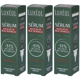 LUXÉOL Sérum Antichute Réactionnelle -51 % Chute de Cheveux