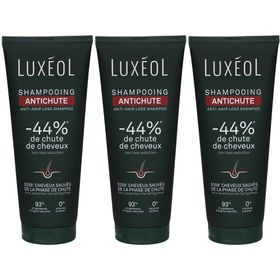 LUXÉOL Shampooing Antichute -44 % Chute de Cheveux Sans Sulfates