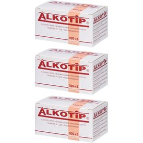 Alkotip Tampons alcool 70 % isopropylique