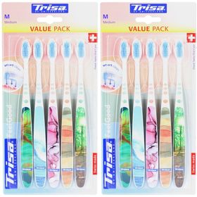 Trisa Feel Good Tandenborstel Medium – Set van 5