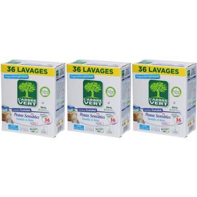 L'ARBRE VERT Waspoeder voor de gevoelige huid Gezin en baby