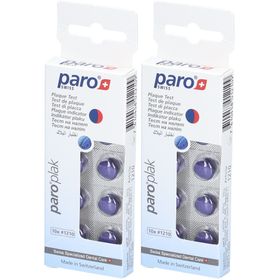 paro® PLAK Tandplaktest rood/blauw 1210
