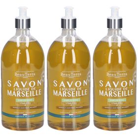 BeauTerra Savon Liquide de Marseille - Huile d'Olive