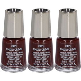 Mavala Nagellack Rouges de Mavala Rouge Forever 381 x3