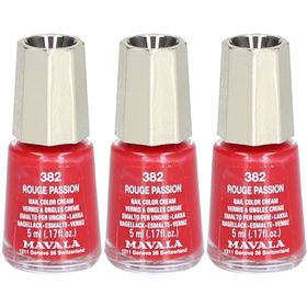 Mavala Nagellack Rouges de Mavala Rouge Passion 382 x3