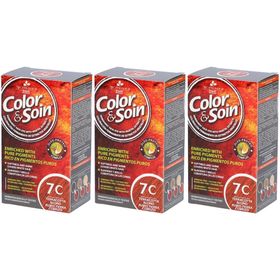 Les 3 Chênes Color & Soin Coloration 7C blond terre cuivré