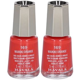 Mavala Mini Color Vernis à Ongles Crème Waikiki Orange