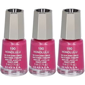 Mavala Mini Color Nagellack 50 Years Honolulu x3