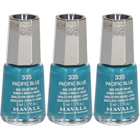 Mavala Nagellack Pacific Dream Color's Pacific Blue x3