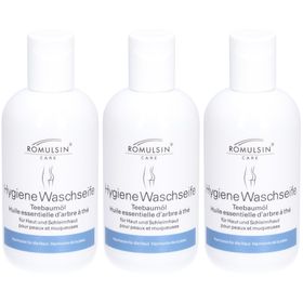 ROMULSIN Hygiene Waschseife Teebaum x3