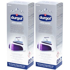 DURGOL Spezial-Entkalker für Dampfbügelstationen und Dampfreiniger x2