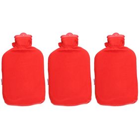 Sänger Bouillotte 2L – Housse Polaire Rouge