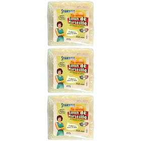 STARWAX The fabulous Savon de Marseille mit Olivenöl x3