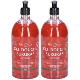 BeauTerra Gel Douche Surgras - Ambre 1L