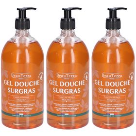BeauTerra Gel Douche Surgras - Monoï 1L